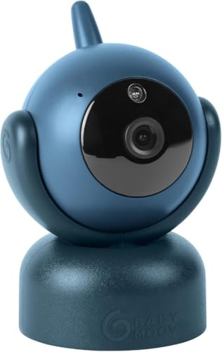 Babymoov YOO Master tilläggskamera (+) - 360° motoriserad kamera - nattseende och zoom - VOX-läge, 8 vaggvisor - 300 m räckvidd - upp till 4 kameror - livstidsgaranti