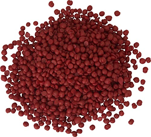 Stellwag creative Wachs-Färbegranulat 40g Material Wachs Ganzjährig geeignet für Kerzenherstellung und Bastelprojekte Rot