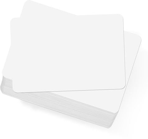OFFCUP Tarjetas de Papel Blanco, 108 Pcs Tarjetas Postales Blancas en Blanco, 10x15 CM DIY Mensaje Etiquetas de Regalo, Adecuado para Felicitaciones, Escuela, Dibujo, Oficina, Fiesta de Garabatos