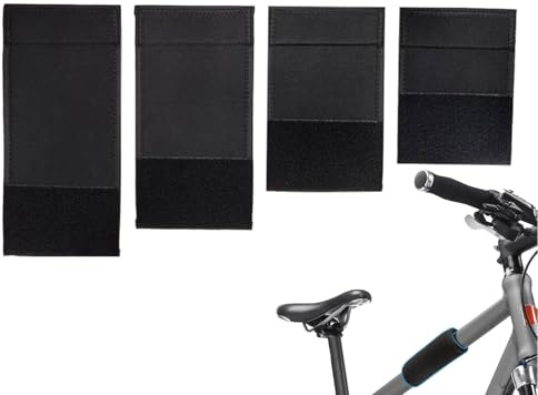 Genérico Protector De Marco De Bicicleta | Protección para Marco De Bicicleta Urbana Y Carretera | 4 Antrayures Reutilizable | para Bicicletaf Viaje Ocio Ciclismo