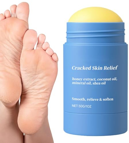 Cura Talloni Screpolati | Burro Idratante Nutriente | Balsamo Stick Non Unguente per Piedi e Talloni,Pelle Morta Ginocchia Corpo Mani Gomiti Uso Quotidiano Notturno Viaggio Uomini Donne