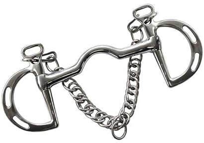Professionnel - Mors de Cheval Revêtement Silicone Rouille - Construction en Laiton Renforcé avec Rembourrage Revêtement en Laiton Facile Professionnel avec Rembourrage Embouchure et Mors Construction