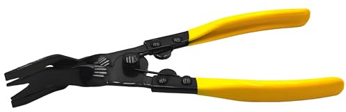 CYBERNOVA Pince pour retirer les clips des panneaux et les éclairages de porte de voiture – Outil pour retirer les garnitures et les rivets des panneaux de porte, des clips et des fixations