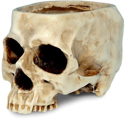 Readaeer Blumentopf in Form eines Totenkopfes