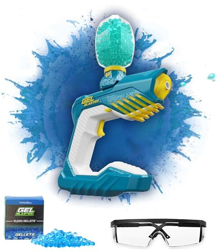 Gel Blaster Piranha – Wasserdichter Automatischer Blaster mit Wasserperlen, 30 Meter Reichweite, Outdoor & Pool-Spielzeug Männer | Gadgets für Männer und Teenager ab 14 Jahren