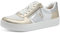 Tamaris Women's Comfort Damen Bequem Sneaker, Gold/Silver, 6.5 UK