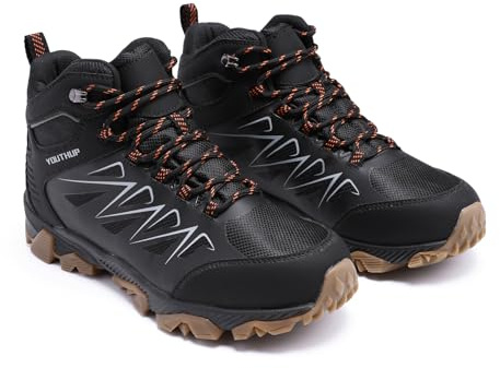YOUTHUP Chaussures de randonnée Basses Homme déperlantes | Tige ventilée renforts solides semelle crantée adhérence sûre amorti souple pour sentiers pluie légère et ville active