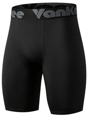 VanKee Pantaloncini Compression da Ragazzi Asciugatura Rapida Traspirante Pantaloncini Ciclismo per Bambini Leggero Elevata Elasticità Pantaloncini Sportivi da Bambino per Bambini Pallacanestro Calcio