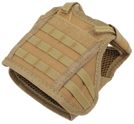 Naroote Mini Gilet de Bière en Nylon, Porte-Refroidisseur de Boissons, Manchon de Bouteille élégant pour Les Fêtes en Plein Air, 1 unité