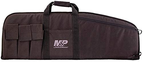 Smith & Wesson M&P Duty Series Gun Case Padded Tactical Rifle Bag for Hunting Shooting Range Sports Storage and Transport