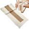 Camino de mesa, camino de mesa de comedor de arpillera natural con borlas, estilo rústico, hecho de algodón y lino, para chimenea, centro de mesa, decoración del hogar, vacaciones, fiesta, 30 cm de