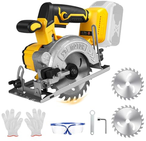 5 Inch Cordless Circular Saw for Dewalt 18V 20V Max Battery, No Battery