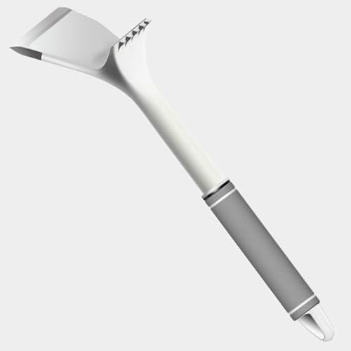 Goutime Grattoir à Glace pour Voiture - Efficace et sûr - en ABS de qualité supérieure - Accessoire de Voiture - Protège durablement - Dégivrage Rapide du Pare-Brise (Gris)