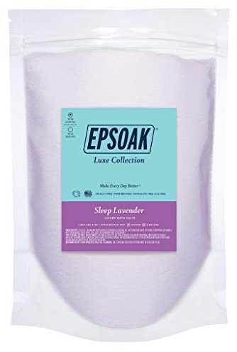 Sleep Lavender Bath Salts 10 lb. Bulk Bag by San Francisco Salt Company