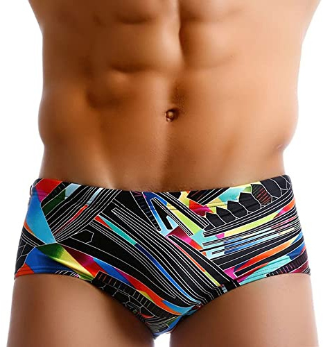 L-Peach Boxer Trunks de Bain Homme Maillot de Bain Short Pant pour Plage Sport Natation Plongée