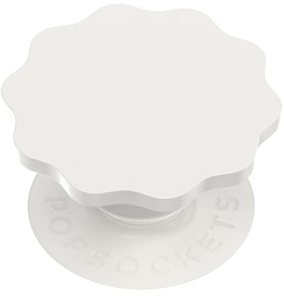 PopSockets: PopGrip - Hopfällbar Stativ och Grepp för Smartphone och Surfplatta med en Swappable PopTop - Horchata Flower
