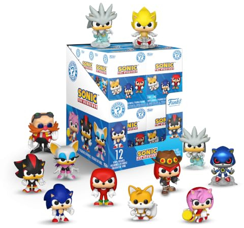 Funko Mystery Mini: Sonic the Hedgehog - 1 of 12 | Official Video Games Merch - Surprise Blind Box Mini Vinyl Figurine - Collectable Mystery Gift for Fans and Collectors