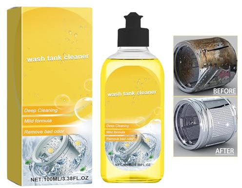 Washing Machine Waschmaschinenreiniger Flüssig,Waschmaschine Hygiene Reiniger Waschmaschinen Reiniger &Entkalker Maschinenreiniger Für Eine Hygienische Waschmaschine