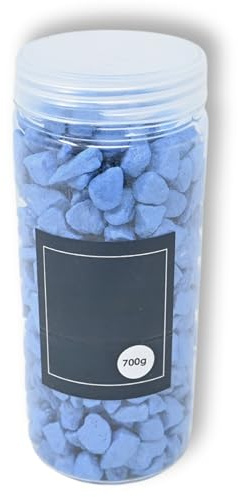 damaloo 700 g di pietre decorative metallizzate – Pietre decorative per vasi, candele, mini stagno, giardino e decorazione da tavolo, ciottoli granulati decorativi da 10 – 20 mm, ghiaia decorativa per