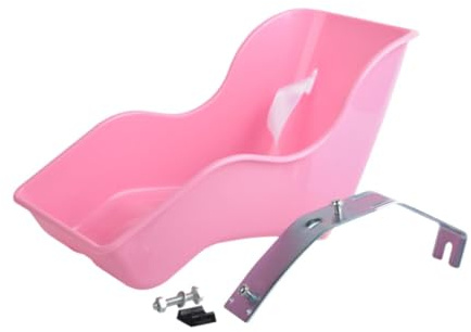 Doll Bicycle Seat for Most Bikes Pp | durable pp build, easy to attach, decorative design, great gift for girls