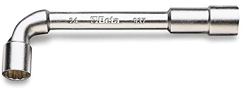 Beta 937 13X13 - Clé à pipe débouchée chromée
