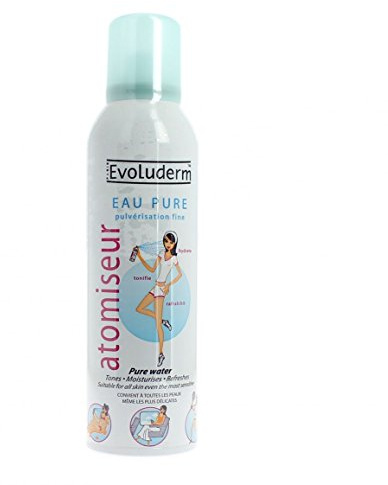 EVOLUDERM - Atomiseur Eau Pure - 150 ml - Origine Naturelle - Végan - Fabrication Française