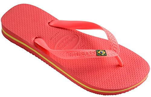 Havaianas Flip Flop Men/Women Brasil coral new 41/42 EU 6.5 UK