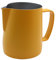 Dianoo Frothing Pitcher Krug aus Edelstahl, geeignet für Kaffee, Latte und Aufschäumen von Milch, 350 ml, Weiß/Gelb