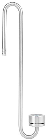 Diffusore di CO2 per acquario, regolatore di CO2, regolatore magnetico, nebulizzatore per muschio, in acciaio inox, CO2, contatore di bolle (20 cm)