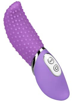 EIS, Vibrator, Genoppter Auflegevibrator, 16 cm, wasserdicht, hautfreundliches Material, zungenförmig