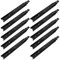 MIVIDE 5 Pair Drawer Runners 300mm/12 inch, Heavy Duty Drawer Slides, Kitchen Draw Runners, Ball Bearing Metal Black Slides Rails, Full Extension Side Mount Drawer Slides, 45kg Load Capacity