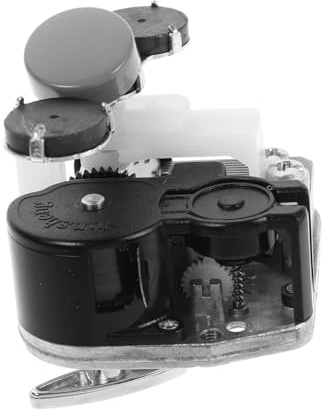 Healifty Mécanisme de Boîte à Musique à Manivelle 18 Notes Accessoires de Bricolage Rotation Magnétique pour Boîtes à Bijoux pour Présents DIY Ensemble de Réparation