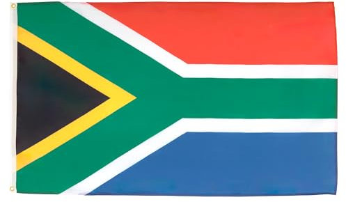 AZ FLAG - Flagge Südafrika - 90x60 cm - Republik Südafrika Fahne 60 x 90 Cm Feiner Polyester - Flaggen