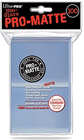 Ultra Pro - Standard Pro Matte Card Sleeves 100 pack - Clear