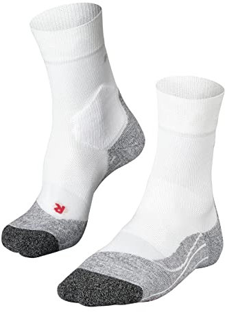 FALKE Men's RU3 Comfort M So Lyocell Functional Yarn Anti-Blister 1 Pair Running Socks, White White-Mix 2020, 11-12.5
