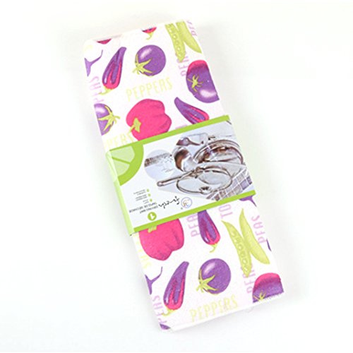 Tapis égouttoir à vaisselle pour comptoir, à séchage et absorption rapide, carré, en microfibre 30 x 40cm Vegetable