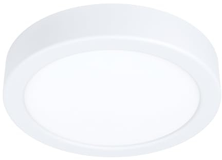 Eglo LED Plafoniera Fueva 5, Ø 16 cm, lampada da soffitto a 1 fiamma in