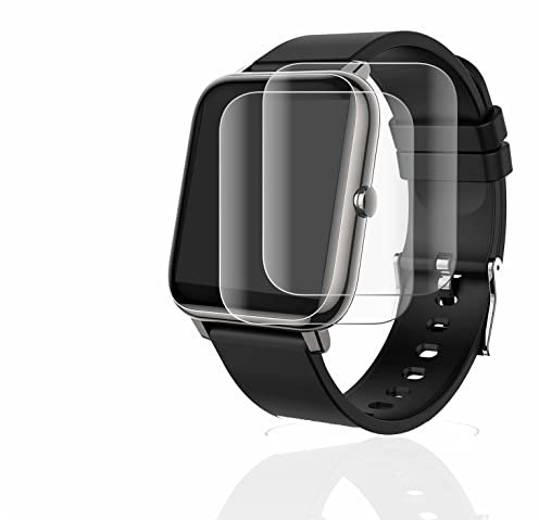 BROTECT 2 Stück Full-Cover Schutzfolie für Popglory P22 Full-Screen Displayschutz-Folie [3D Curved, Anti-Fingerprint, Kristall-Klar]