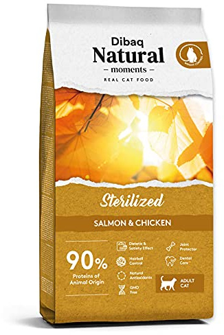 Dibaq Natural Moments Esterilizados Salmón, 2 kg