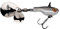 Berkley Pulse Spintail Perch Barsch Angelköder, 7 cm |14 g, Roach