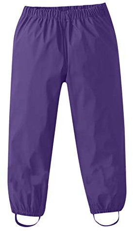 Regenhose Mädchen,wasserdichte Winddicht Matschhose Atmungsaktive Buddelhose Jungen Regenhose Hose Jungen Mädchen Matschhose Buddelhose Überziehhose Skihose Überziehhose für Mädchen Jungen B017