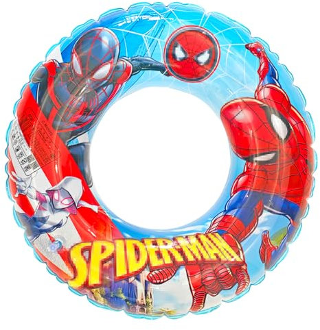 Oirigaga Schwimmring Kinder, Aufblasbarer Schwimmreifen für 3-6 Jahre, Spidey Swimming Ring, Kleine Floating Wasserreifen, Cartoon Anime Pool Wasserring Spielzeug für Jungen und Mädchen