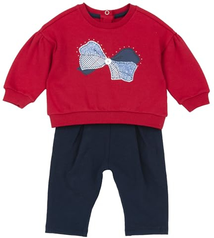 Chicco Completo con Maglietta e Pantaloni Bimbo 0-24 in Morbido Tessuto FW25 253_2