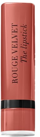 BOURJOIS - Rouge À Lèvres Rouge Velvet The Lipstick 46 HONEY NOUGAT - Ultra Pigmenté - Fini Mat Intense - Longue Tenue 24H - Applicateur Précis - Sensation Lèvres Nues