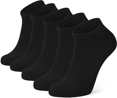 CLOSEMATE 5 Paia Calzini Sportivi Alla Caviglia Uomo Donna Calzini Corti Cotone Taglio Basso