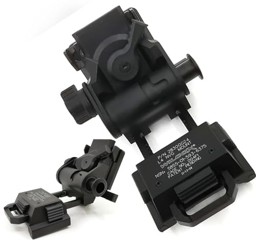 Nattvisionsglasögon i aluminium NVG-fäste för PVS14/15/18 g24 montering – NVG metallhjälm för CS-spel, justerbart helt aluminium, fullt modulärt gränssnitt