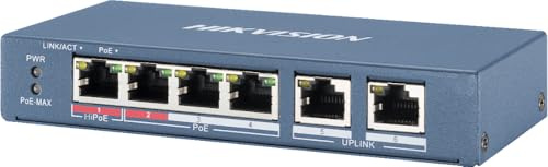 Hikvision SWITCH POE DS-3E0106HP-E 6-PORTOWY