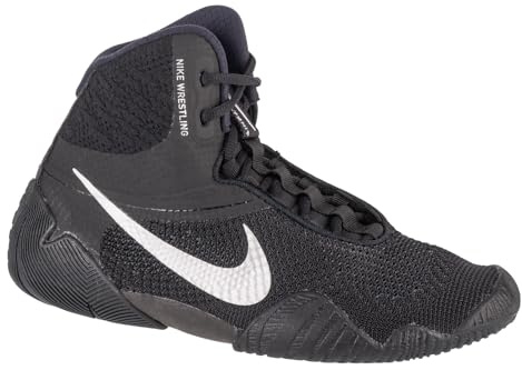 Nike Tawa Wrestling Boots Black/Silver