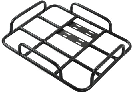 Ausla Motorcycle Luggage Rack Support Delivery Box Shelf Delivery Food Box Rack Carrier 80kg Loading for Motorcycle, Electric Bike (Type 2 53/43)