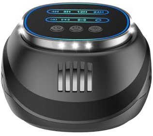 Ultraschall Mäuseabwehr 360°, Ultraschall-Nagetiervertreiber mit Stroboskoplicht und PIR, 4 Modi Indoor-Nagetiervertreiber Mäuse Vertreiben für Haus, Lager, Garage, Dachboden oder Lagerraum